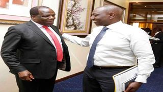 William Ruto, Wycliffe Oparanya