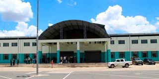 The newly built Wakulima Market on Kagundo road. 