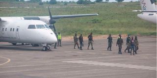 Mozambican soldiers