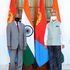 India and Eritrea external affairs ministers