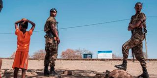 Ethiopian Army soldiers