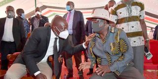 William Ruto and Raila Odinga