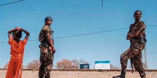 Ethiopian Army soldiers