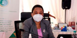 Acting Chief Justice Philomena Mwilu 