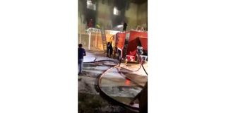Baghdad hospital fire