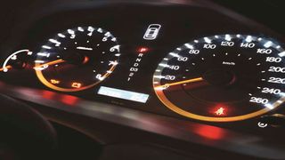 Car speedometer