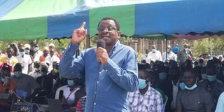 Siaya Senator James Orengo