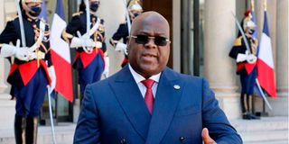 DRC President Felix Tshisekedi