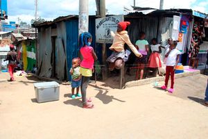 Mathare slums