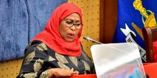 Tanzania's new President Samia Suluhu Hassan