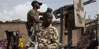 Nigerian soldiers