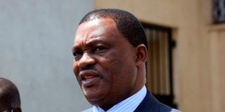 National Assembly Speaker Justin Muturi