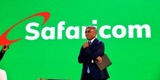 Safaricom CEO Peter Ndegwa