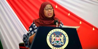 President Samia Suluhu Hassan 