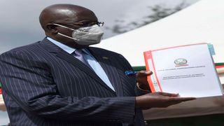 Education Cabinet Secretary George Magoha