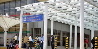 The Jomo Kenyatta International Airport