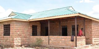 A stalled dispensary in Nasorot, Tiaty