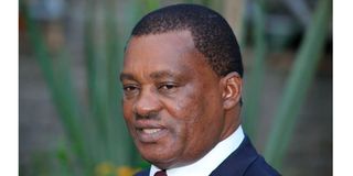 National Assembly Speaker Justin Muturi