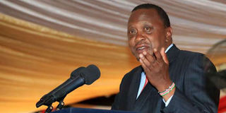 President Uhuru Kenyatta