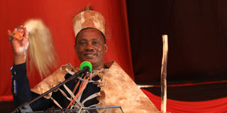 Justin Muturi coronation