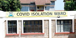 Vihiga Covid-19 isolation ward