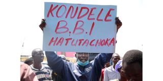 Raila Odinga in Kisumu