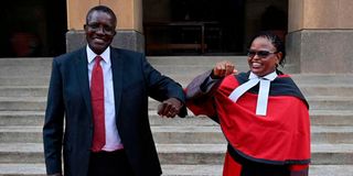 Martha Koome, David Maraga