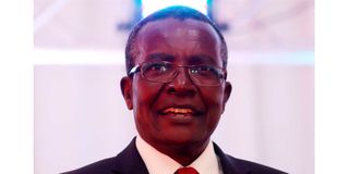 Former Chief Justice David Maraga 