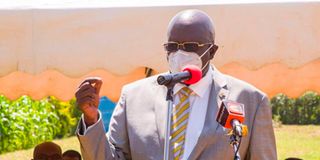 Education Cabinet Secretary George Magoha 