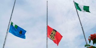 Funeral of Nigeria military commanders