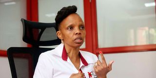 KUCCPS CEO Agnes Mercy Wahome 