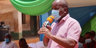 Taita Taveta Senator Johnes Mwaruma