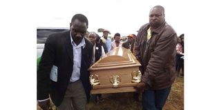 Solomon Mbuthi burial