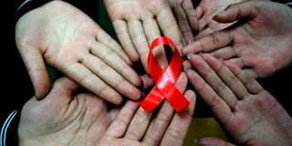 Aids ribbon