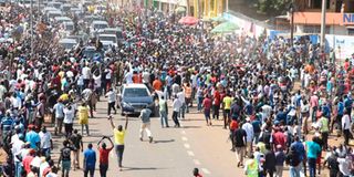 DP William Ruto in Kisumu