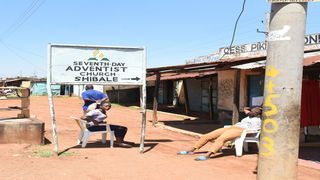 Shibale town in Mumias