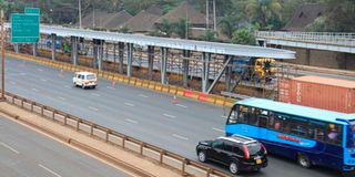 Thika road BRT station
