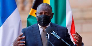 South Africa's President Cyril Ramaphosa