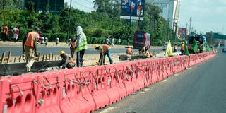 Thika road BRT station