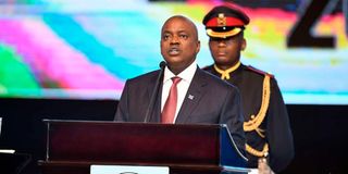 Botswana Preisdent Mokgweetsi Masisi