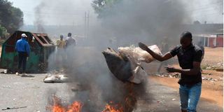 Moi's Bridge protests over killings