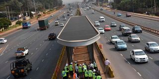 Thika road BRT station