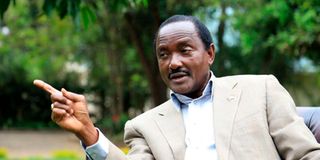 Wiper party leader Kalonzo Musyoka 