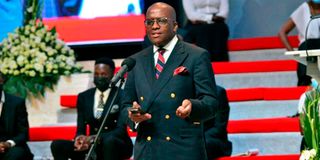 Polycarp Igathe kirubi service