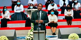 Wiper Party Leader Kalonzo Musyoka kirubi