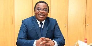 Nanyuki School Principal Oliver Minishi.