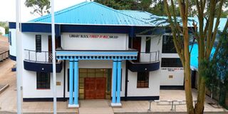 The library at Nanyuki School
