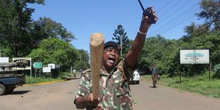 Nyanza Regional Police Commander Karanja Muiruri.