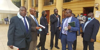 Rio scandal suspects and lawyers