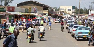 Webuye town